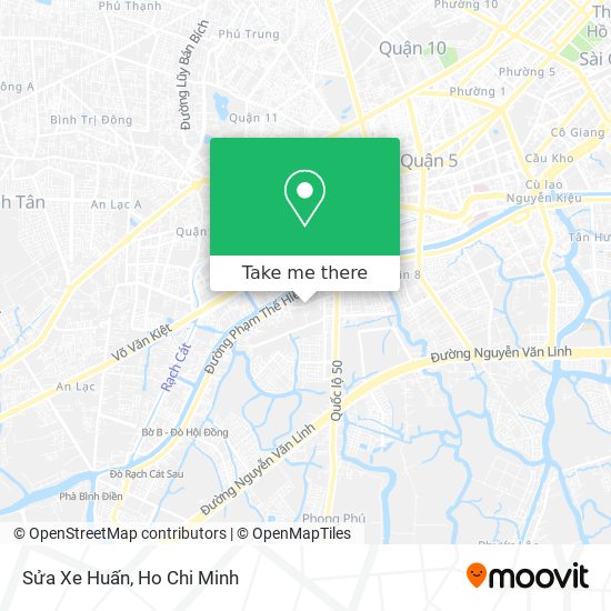 Sửa Xe Huấn map