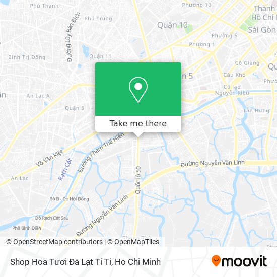 Shop Hoa Tươi Đà Lạt Ti Ti map