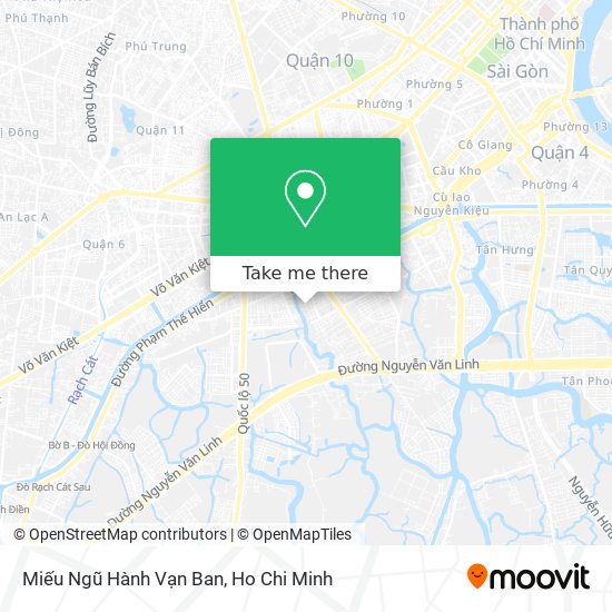 Miếu Ngũ Hành Vạn Ban map
