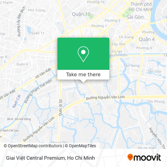 Giai Việt Central Premium map