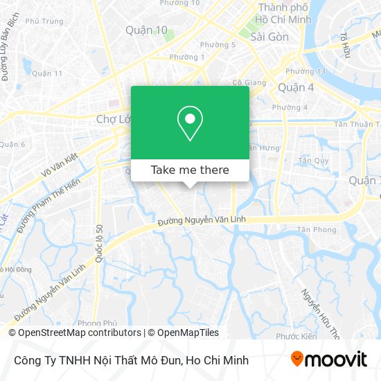 Công Ty TNHH Nội Thất Mô Đun map