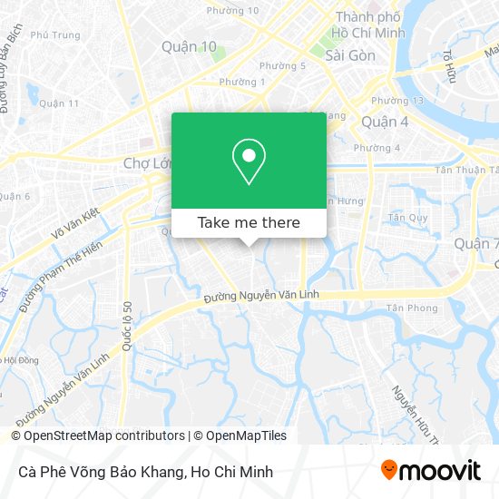 Cà Phê Võng Bảo Khang map