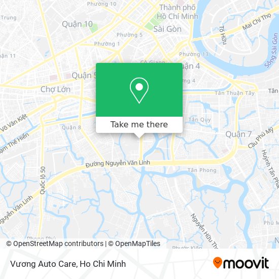 Vương Auto Care map