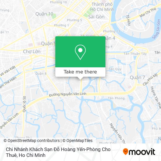 Chi Nhánh Khách Sạn Đỗ Hoàng Yến-Phòng Cho Thuê map