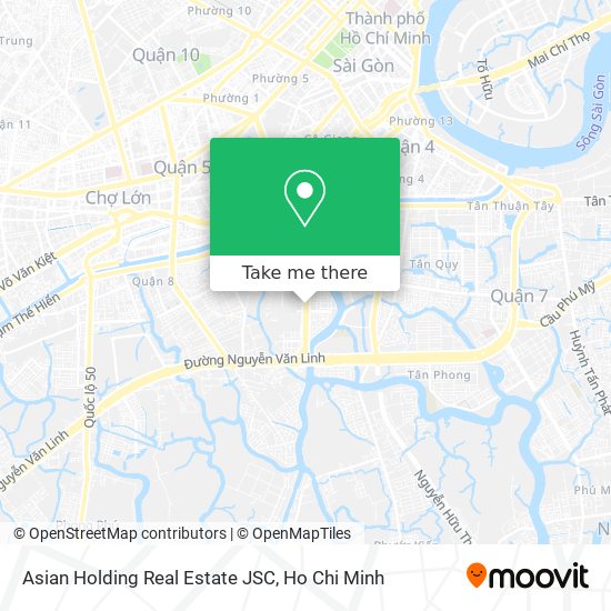 Asian Holding Real Estate JSC map