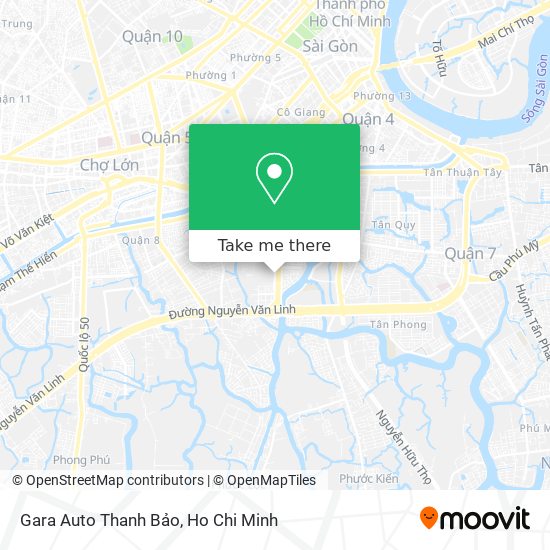 Gara Auto Thanh Bảo map
