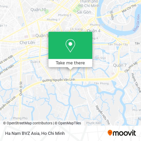 Ha Nam BVZ Asia map