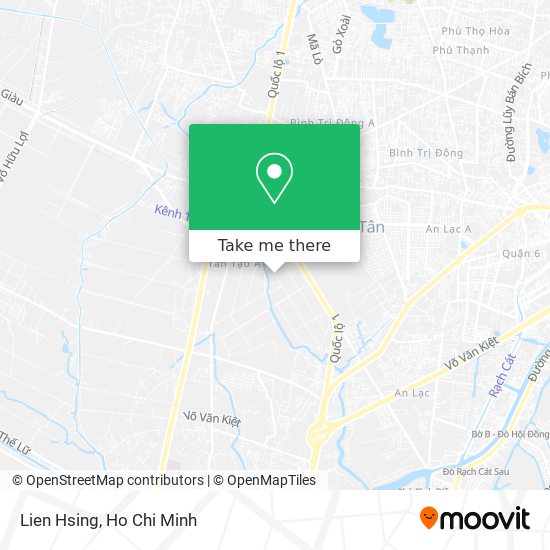 Lien Hsing map