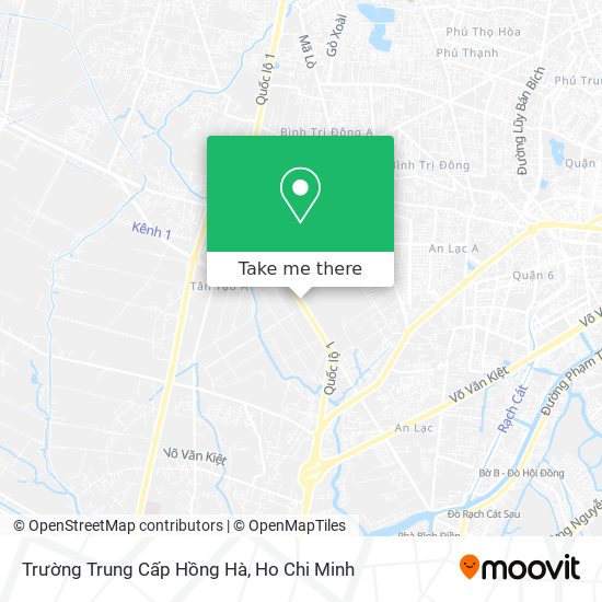 Trường Trung Cấp Hồng Hà map