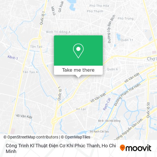 Công Trình Kĩ Thuật Điện Cơ Khí Phúc Thanh map