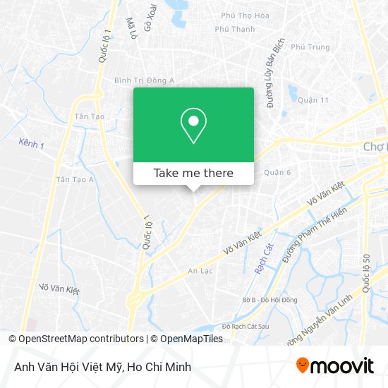 Anh Văn Hội Việt Mỹ map