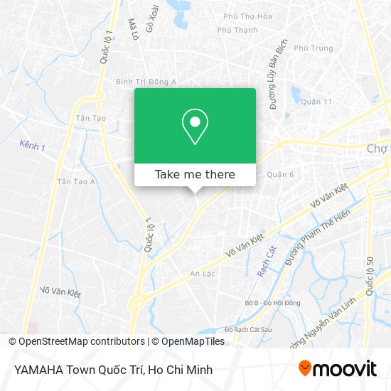 YAMAHA Town Quốc Trí map