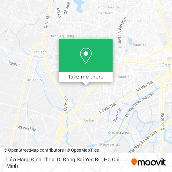 Cửa Hàng Điện Thoại Di Động Sài Yên BC map