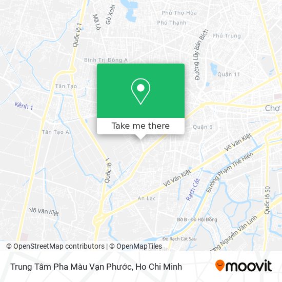 Trung Tâm Pha Màu Vạn Phước map