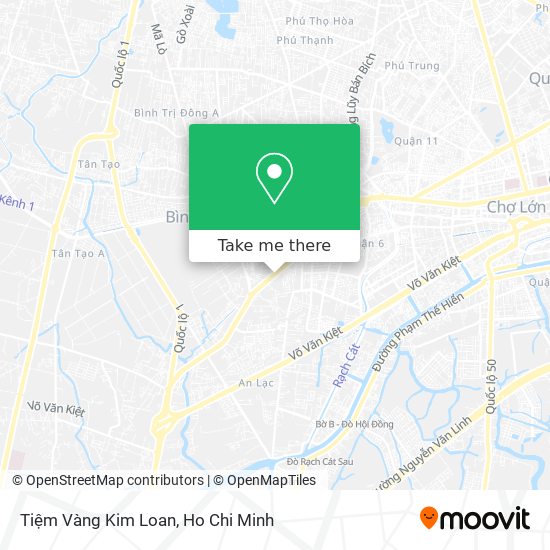 Tiệm Vàng Kim Loan map