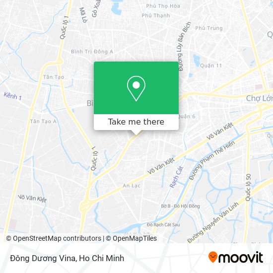 Đông Dương Vina map