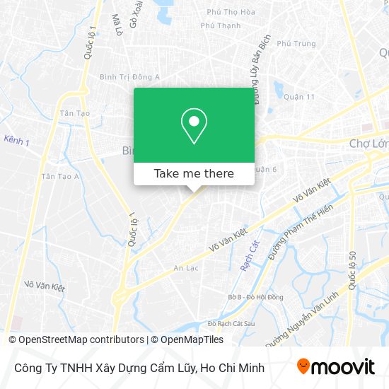 Công Ty TNHH Xây Dựng Cẩm Lũy map