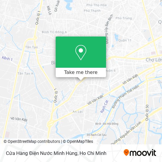 Cửa Hàng Điện Nước Minh Hùng map