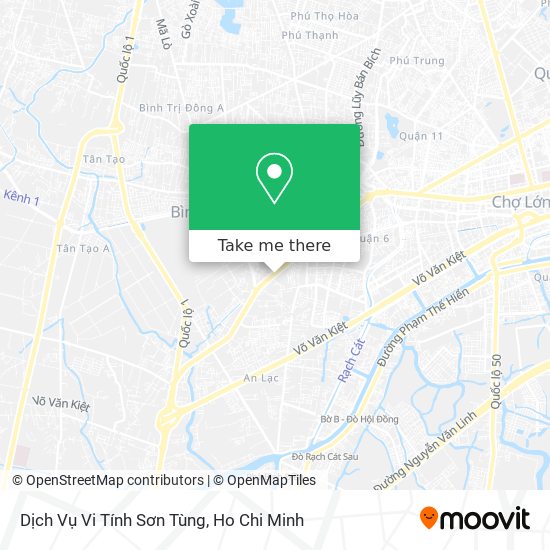 Dịch Vụ Vi Tính Sơn Tùng map