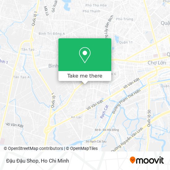 How to get to Đậu Đậu Shop in Binh Tan by Bus?