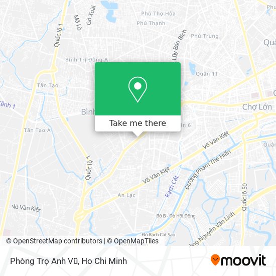 Phòng Trọ Anh Vũ map