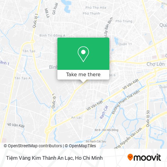 Tiệm Vàng Kim Thành An Lạc map