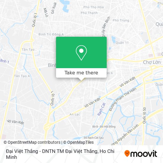 Đại Việt Thắng - DNTN TM Đại Việt Thắng map