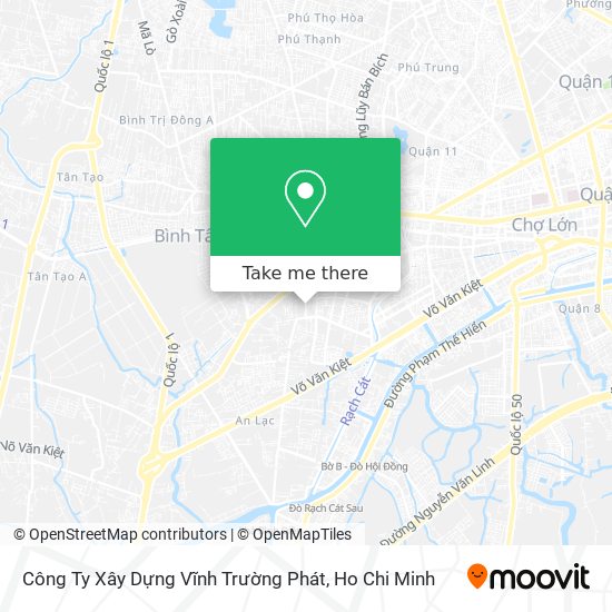 Công Ty Xây Dựng Vĩnh Trường Phát map