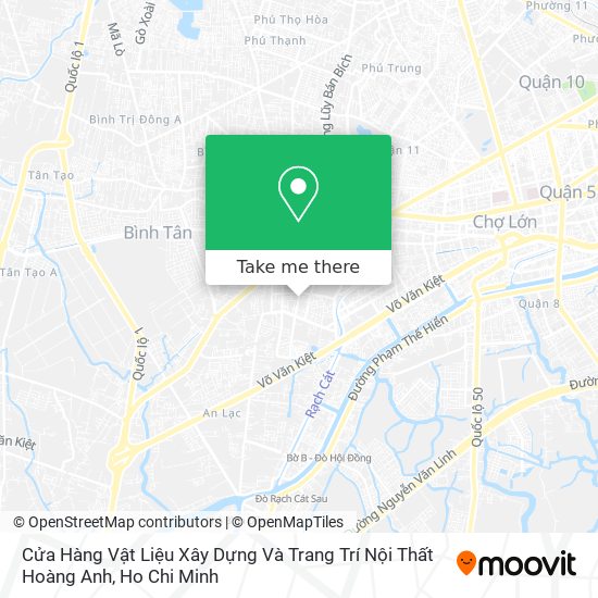 Cửa Hàng Vật Liệu Xây Dựng Và Trang Trí Nội Thất Hoàng Anh map