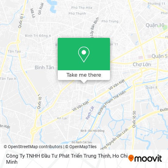 Công Ty TNHH Đầu Tư Phát Triển Trung Thịnh map