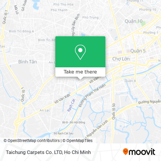 Taichung Carpets Co. LTD map