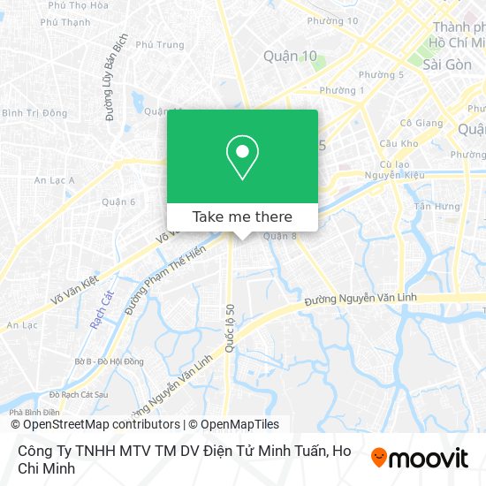 Công Ty TNHH MTV TM DV Điện Tử Minh Tuấn map