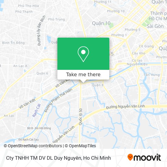 Cty TNHH TM DV DL Duy Nguyên map