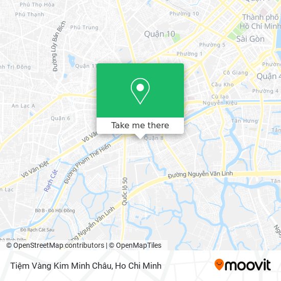 Tiệm Vàng Kim Minh Châu map