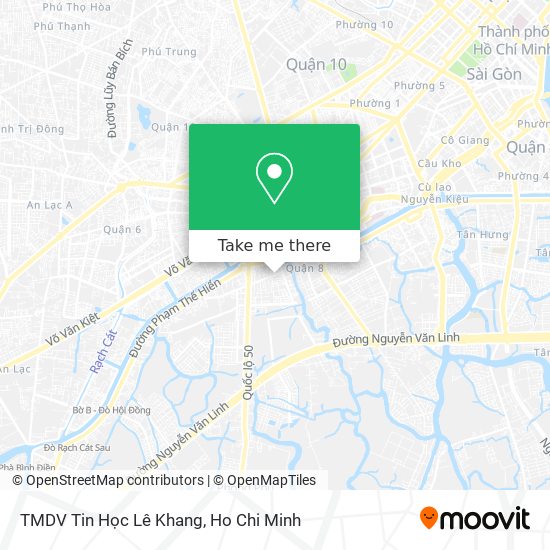 TMDV Tin Học Lê Khang map