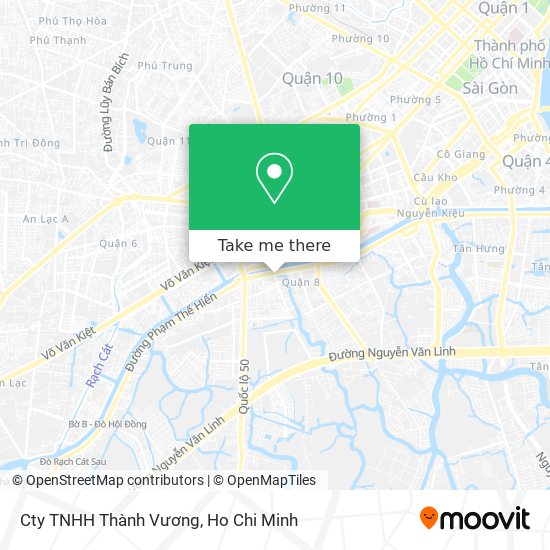 Cty TNHH Thành Vương map