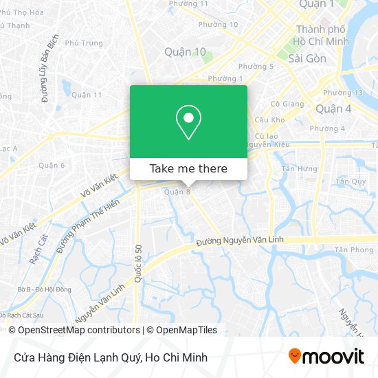 Cửa Hàng Điện Lạnh Quý map