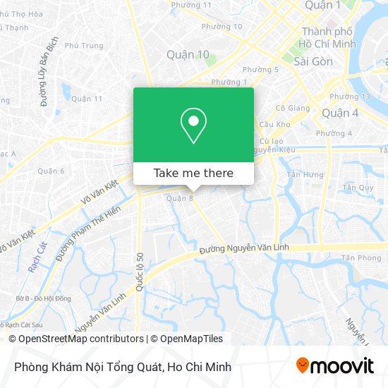 Phòng Khám Nội Tổng Quát map