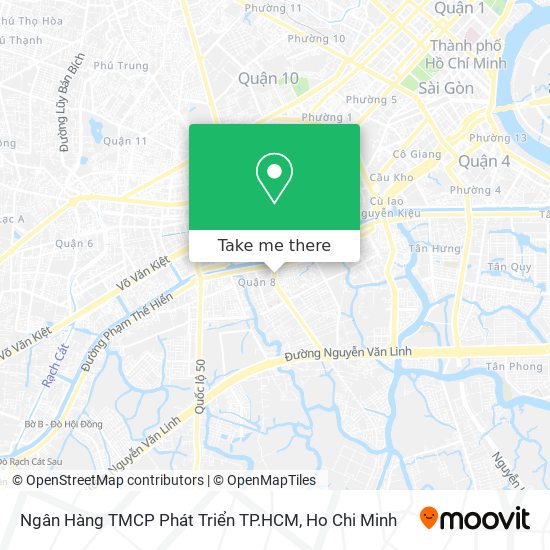 Ngân Hàng TMCP Phát Triển TP.HCM map