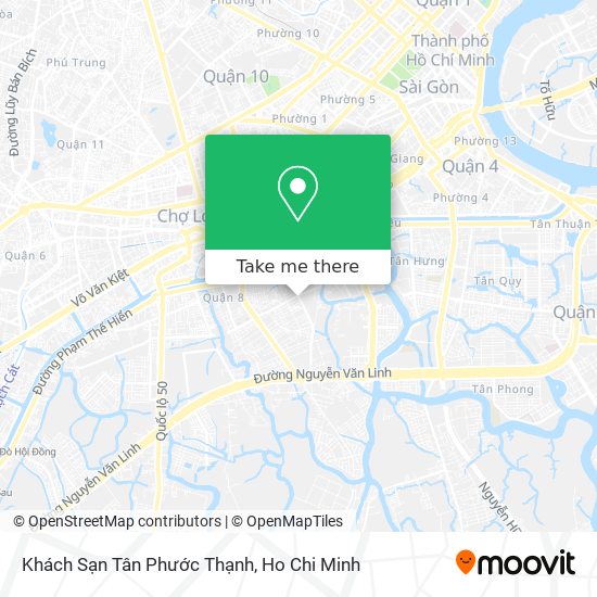 Khách Sạn Tân Phước Thạnh map