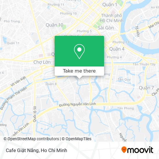 Cafe Giặt Nắng map