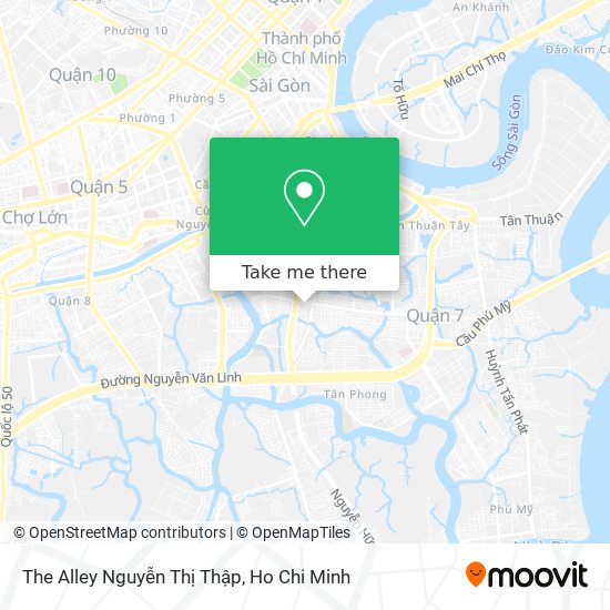 The Alley Nguyễn Thị Thập map