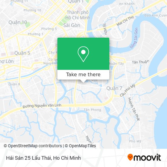 Hải Sản 25 Lẩu Thái map