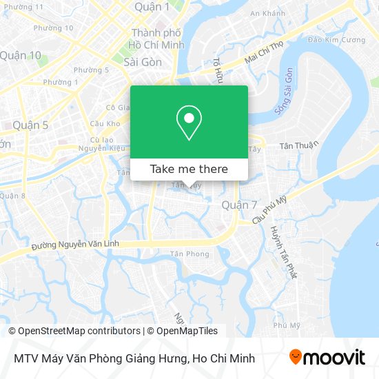 MTV Máy Văn Phòng Giảng Hưng map