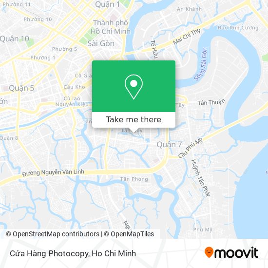 Cửa Hàng Photocopy map