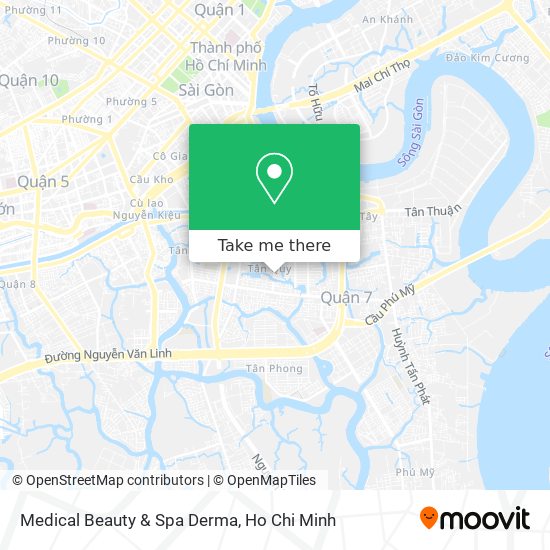 Medical Beauty & Spa Derma map