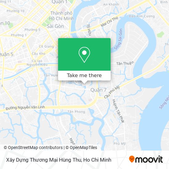 Xây Dựng Thương Mại Hùng Thu map