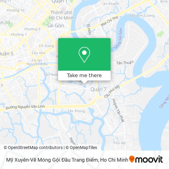 Mỹ Xuyên-Vẽ Móng Gội Đầu Trang Điểm map