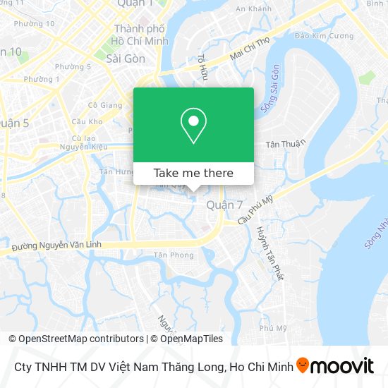 Cty TNHH TM DV Việt Nam Thăng Long map