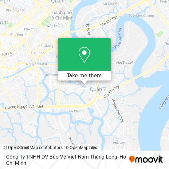 Công Ty TNHH DV Bảo Vệ Việt Nam Thăng Long map